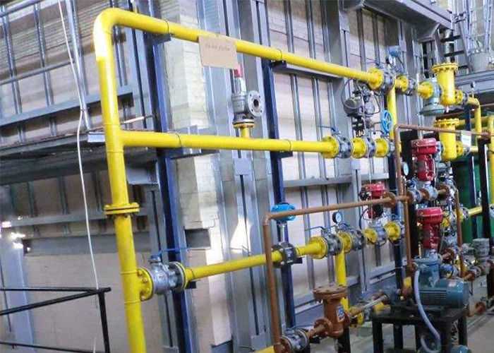 وحدة تسخين وقود الغاز ISO45001 50Hz نظام الاحتراق الصناعي