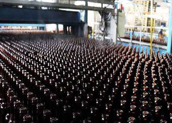 خط إنتاج زجاجة العنبر ISO14001 300 مل