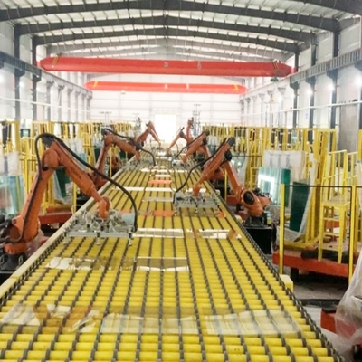 شراء خط إنتاج الزجاج العائم 180tpd 4mm آلات إنتاج الزجاج online manufacture