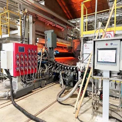 شراء آلة تدوير أوتوماتيكية بتقويم 300 طن يوميًا، 1.8 مم - 4 مم لإنتاج الزجاج المنقوش online manufacture