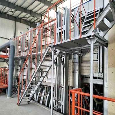 شراء 50TPD فرن مطفأة نهاية لخط إنتاج الزجاج online manufacture