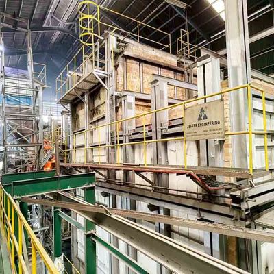 شراء فرن صهر الزجاج 42TPD مع نظام تحكم آلي لإنتاج زجاج أدوات المائدة online manufacture