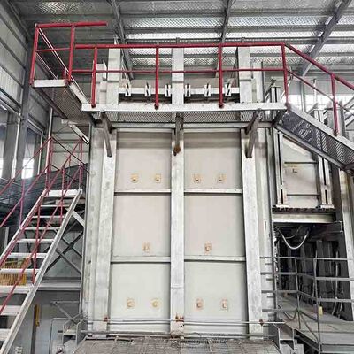 شراء 30Tpd فرن ذوبان الزجاج الملون حسب الطلب مع بنية مواد مقاومة للنيران online manufacture
