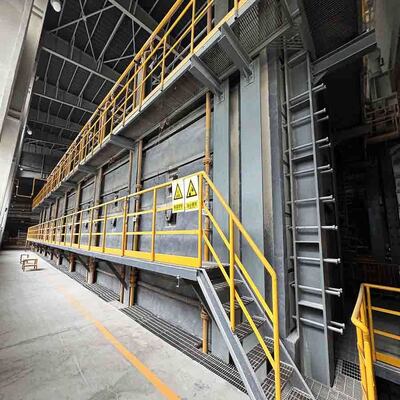شراء السعة القابلة للتخصيص فرن الزجاج الصناعي فرن المواد الحادة للحرارة online manufacture