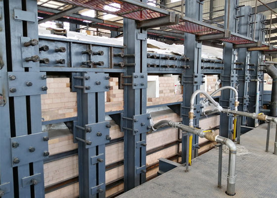 شراء فرن صهر الزجاج ISO14001 300 TPD online manufacture