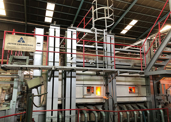 شراء 120TPD الغاز الطبيعي فرن ذوبان الزجاج الحاوية المخصصة الزجاج المواد المقاومة للنيران online manufacture